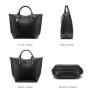 REALER Custom logo Fashion PU Leather latest  ladies bags women handbags red purses and handbags crossbody tote bag