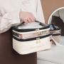 ZF173 New  PU Cosmetic Bag Ladies Fashion Portable Travel Wash Handbag Waterproof Makeup Storage Bag