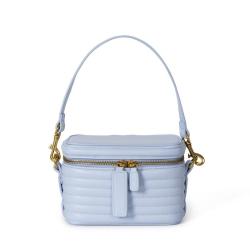 2024 Custom Embroidery Vegan Leather Cosmetic Bag Case For Women Handbag Purse