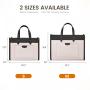 LOVEVOOK Waterproof Office Ladies Work leak-proof & insulated handbag for Picnic Hiking lightweight Outdoor lunch Tote Bag Women