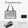 LOVEVOOK Factory Wholesale 15.6 Inch Laptop Tote Work Bag Professional Leather Computer Briefcase Large Laptop Bag for Women