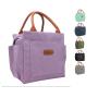 New Style Fashion Durable Portable Waterproof Thermal Tote Bag Reusable Leakproof Insulated Lunch Cooler Bag With Side Pockets