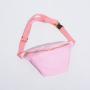 Keymay Good Quality Factory Direct RTS Girls Solid Color Causal Waterproof Nylon Fanny Pack Waist Bag