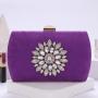 Hot sale women hand bags Winter purse trendy 2021 Female ladies velvet bags vendor women velvet purse and handbags