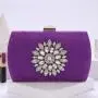 Hot sale women hand bags Winter purse trendy 2021 Female ladies velvet bags vendor women velvet purse and handbags