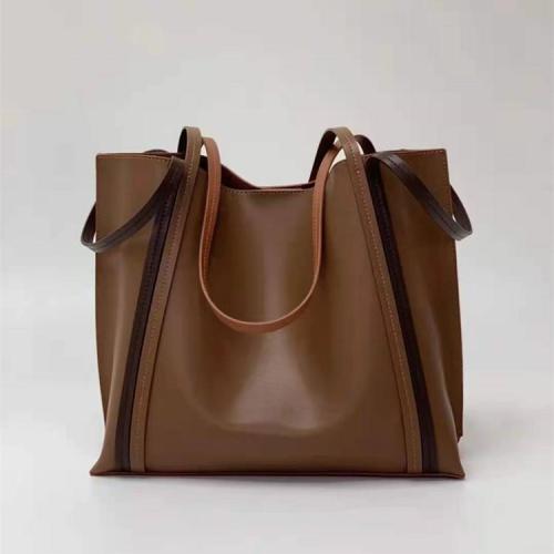 Newest Fashion Genuine Leather Women Tote Bags Shoulder Clutch 2 pcs handbag