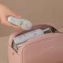 Custom Logo Multifunction Pu Toiletry Kit Portable Wash Travel PU Leather Storage Makeup Cosmetic Bags