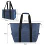 Factory spot large capacity folding deformation Oxford cloth insulation bag Cold bag picnic bag
