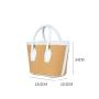 2022 OEM Woven Bag High Quality Handmade Woven Handbag Pu Women Straw Shoulder Bag Summer Beach Large Neoprene Mini Tote Bag