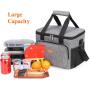 Wholesale Large Capacity Shoulder Handbag Insulated Lunch Box Eco Friendly Oxford Cooler Bag For Picnic Lunch Commuting