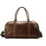 Factory Outlets Genuine Leather Travel Bag for Men Fashionable Retro Luggage Bags