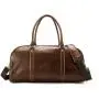 Factory Outlets Genuine Leather Travel Bag for Men Fashionable Retro Luggage Bags
