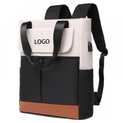 Custom Convertible Computer Backpack Waterproof Casual Daypack For College 15.6 Inch Work Travel Laptop Backpack