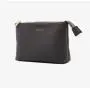 Makeup pouch travel organizer make up brush bag black clutch trousse de maquillage zipper cosmetic bag