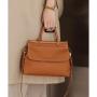 Custom Logo Fashion Luxury Designer Women Genuine Leather Small Handbag Crossbody Ladies Women'S Shoulder Messenger Bags Tote