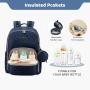 LOVEVOOK All-in-One design Multifunction mummy backpacks baby nappy bags with changing Pad large travel baby diaper bag backpack