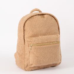 Fluffy Cute Backpacks Girls Kids Student School Bags Outdoor Travel Teddy Backpack for School Kids Sherpa Backpacks