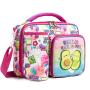 Wholesale Cartoon Cute Animal Insulated Lunch Box Tote Picnic Food Cooler Pouch Dinosaur Thermal Lunch Bag for Kids Girl Women