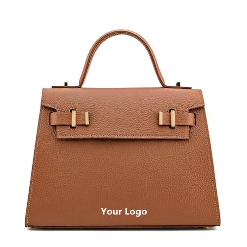 Wholesale Classic Elegant Luxury Handbags For Women Lychee Multi Color Flap Top Handle Custom Logo Pattern Size Ladies Hand Bags