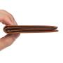 Leather wallet for men with RFID Bifold slim leather men wallet