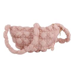 KBW676 Bubble Clouds Bag Pleated Armpit Down Cotton Bag Fashion Shoulder Slant Cross Casual Puff Women Bag