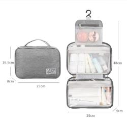 Women Toiletries Storage Organizer High Quality Travel Makeup Bag Ladies Waterproof Makeup Beauty Cationic Hook Up Cosmetic Bags