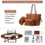 LOVEVOOK 2021 Shoulder hand bags women handbags ladies 3in1 Crossbody Messenger Bags luxury PU Leather women purses and handbags