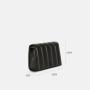 Custom Private Label Bags High Quality Small Size Trendy Ladies Luxury Shoulder Padded Stripe Embossed Woman Shoulder Bags