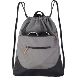 Gelory Swimming Athletic Sports Drawstring Backpack String Bag Gym Sack pack