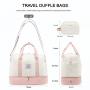 LOVEVOOK large capacity 21inch Weekender Bag with Wet Pocket and shoe compartment for women office hospital travel luggage bags