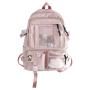 2022 New Backpack Casual Sports Shoulder Bags Campus Women Cute Backpacks With Mesh Pocket