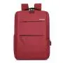 Simple dual-shoulder bag with USB charging for men, large-capacity casual business laptop backpack