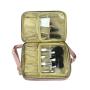 Travel Makeup Cosmetic Case Storage Bag Cosmetic Bag Portable Artist Storage Bag with Adjustable Dividers for Cosmetics Makeup