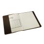 Customized Leather Dairy Agenda Cover Refillable Handmade Genuine Leather Notebook Cover for A5 A6