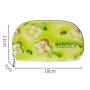 Wholesale Customized Waterproof Laser PU Polyester Wash Toiletry Bag Travel Make Up Cosmetic Bag with Zipper Travel-Friendly