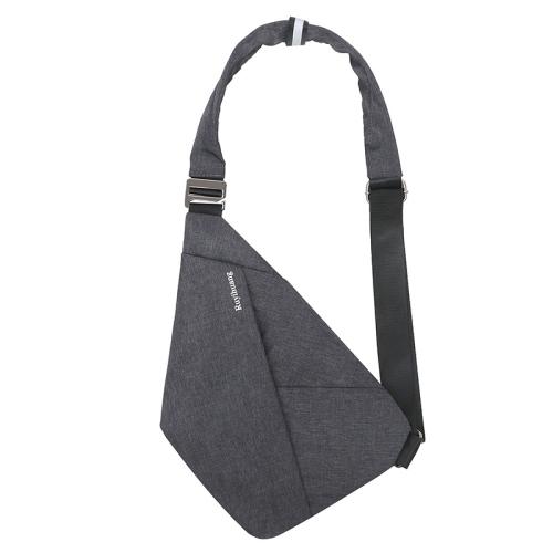 Travel Casual Cross Body Shoulder Bag Portable Custom Sports Motorcycle Cycling Sling Chest Bags For Men