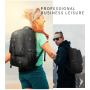 ZF060 Travel Backpack Male Outdoor Hiking Bag Waterproof Wear-resistant Student Computer Bag Polyester USB Port Large Capacity