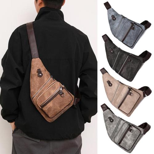 Men's anti splash diagonal chest bag