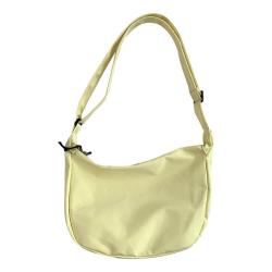 Korean Student Schoolbag Simple Vintage Waffle Messenger Bag Solid Color Fashion Canvas Bag