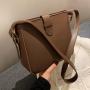 2024 Popular Crossbody Bags Women Handbags Ladies Luxury Shoulder Bucket Bag Solid Color Pu Leather Designer Bag Wholesale Open