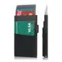 Factory Auto Pop Up Card Holder Wallet Metal Credit Card Holder Aluminum Cover Pop Up Wallet