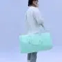 Waterproof Nylon Outdoor Gym Lavender Weekender Bag Luggage & Travel Bag Large Capacity Weekend Women's Duffel Bag