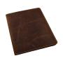 Customized Leather Dairy Agenda Cover Refillable Handmade Genuine Leather Notebook Cover for A5 A6