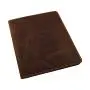 Customized Leather Dairy Agenda Cover Refillable Handmade Genuine Leather Notebook Cover for A5 A6