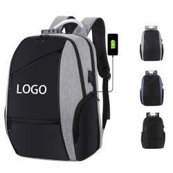 customized logo laptop backpack navy black multifunctional mochila impermeable men school office computer bag backbag