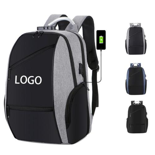 customized logo laptop backpack navy black multifunctional mochila impermeable men school office computer bag backbag