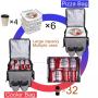 Outdoor thickened Oxford cloth ice pack thermal insulation and cold large capacity portable lunch bag