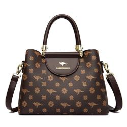2024 Bags for Women Fashionable Messenger Bag Lady-Style Shoulder Handbag with European and American Printed Design