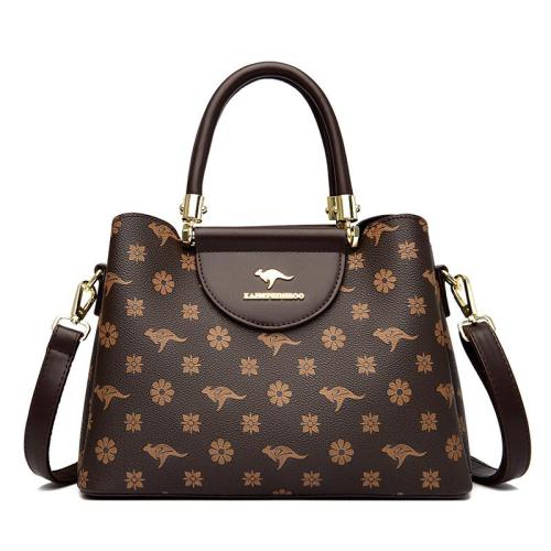 2024 Bags for Women Fashionable Messenger Bag Lady-Style Shoulder Handbag with European and American Printed Design