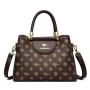 2024 Bags for Women Fashionable Messenger Bag Lady-Style Shoulder Handbag with European and American Printed Design